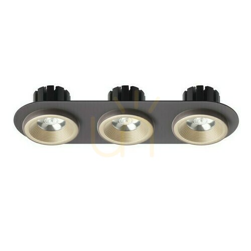 Kontrollera Sharm R Iii Pearl Gold/Bronze Infälld armatur 230 V Led 3x10 W 24° 3000 K