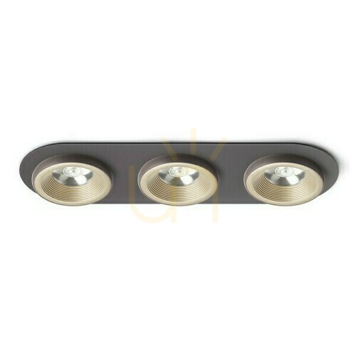 Kontrollera Sharm R Iii Pearl Gold/Bronze Infälld armatur 230 V Led 3x10 W 24° 3000 K