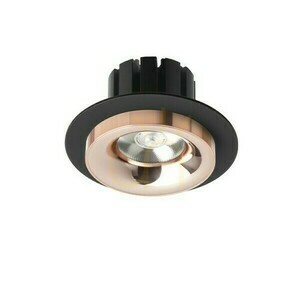 Sharm R I Svart Koppar/Koppar infälld armatur 230 V Led 10 W 24° 3000 K small 1