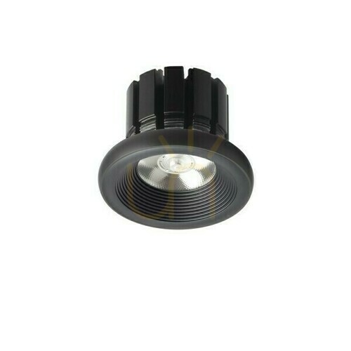 Kontrollera Rendl SHARM PLUS svart infälld LED-armatur 10 W 3000 K R13231