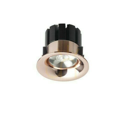Kontrollera Sharm Sockel Infälld Armatur Koppar 230 V Led 10 W 24° 3000 K