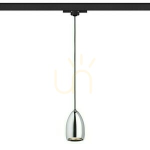 Babades taklampa för 3-fas skena krom 230 V Gu10 35 W. small 1