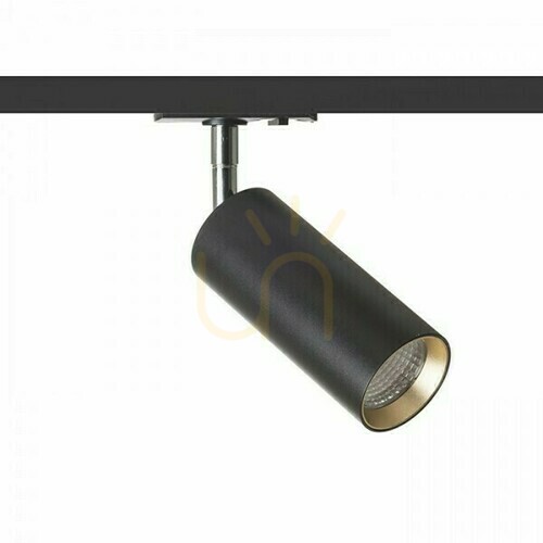 Kontrollera Mavro Dimm Reflektor för 1 fas. Rails Svart/Guld 230 V Led 12 W 38° 3000 K