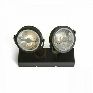 Vägglampa Kelly Led Ii Dimm vägglampa Svart 230 V 2x12 W 24° 3000 K small 1