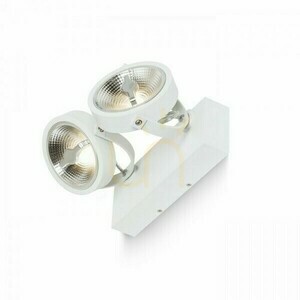 Vägglampa Kelly Led Ii Dimm vägglampa Vit 230 V 2x12 W 24° 3000 K small 1