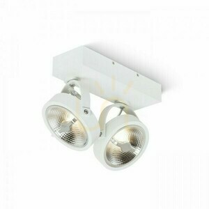 Vägglampa Kelly Led Ii Dimm vägglampa Vit 230 V 2x12 W 24° 3000 K small 0
