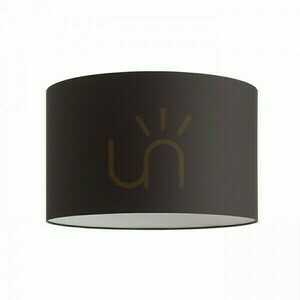 Rendl RON 40/25 R13050 lampskärm – svart polycotton, vit PVC-insida, 40 cm small 0
