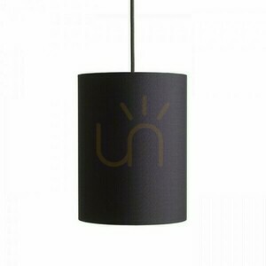 Lampskärm, Ron 15/20 Polycotton Svart/Vit PVC Max lampskärm. 28 W small 4