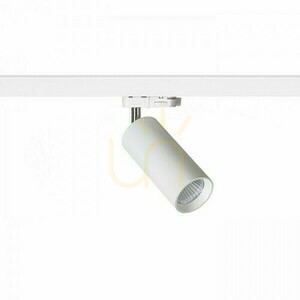 Mavro Spotlight för 3-fas skena vit 230 V Led 12 W 38° 3000 K small 3