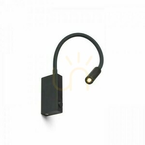 Eke vägglampa Svart 230 V Led 3 W 60° 3000 K small 1