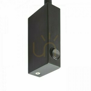 Eke vägglampa Svart 230 V Led 3 W 60° 3000 K small 2