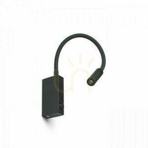 Eke vägglampa Svart 230 V Led 3 W 60° 3000 K small 4