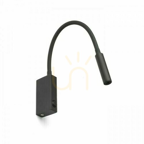 Kontrollera Eke vägglampa Svart 230 V Led 3 W 60° 3000 K