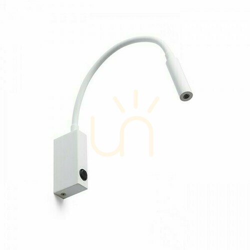 Kontrollera Eke vägglampa Vit 230 V Led 3 W 60° 3000 K