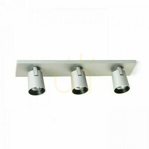 Kenny Iii Utanpåliggande lampa Vit/Svart 230 V Gu10 3x35 W. small 2