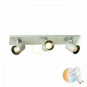Kenny Iii Utanpåliggande lampa Vit/Svart 230 V Gu10 3x35 W. small 0