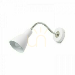 KAYA vägglampa vit / matt nickel, E27 15 W - Rendl small 2