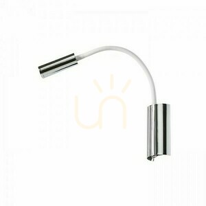 Wall Show Vägglampa Vit Krom 230 V Led 3 W 3000 K small 1