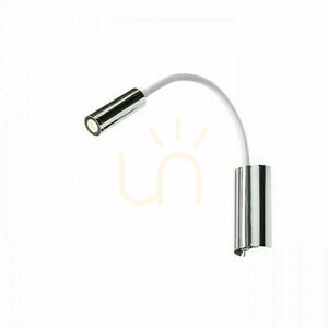Wall Show Vägglampa Vit Krom 230 V Led 3 W 3000 K small 3