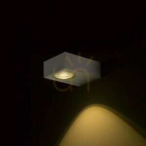 Utomhusvägglampa Korso I Borstad aluminium 230 V Led 5 W 120° Ip54 3000 K small 1