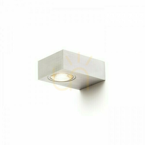Kontrollera Utomhusvägglampa Korso I Borstad aluminium 230 V Led 5 W 120° Ip54 3000 K