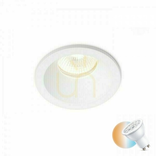 Kontrollera Infälld armatur Bermuda Vit 230 V Gu10 35 W Ip65