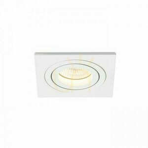 Pasadena Gu10 Sq I Vit 230 V 50 W infälld armatur. small 3