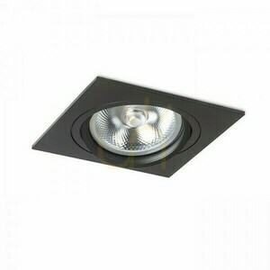 Pasadena G53 Sq I Svart 12 volt 50 watt infälld armatur. small 0