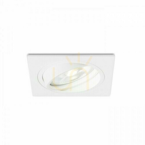 Kontrollera Rendl PASADENA G53 SQ I vit infälld armatur 230 V G53 15 W R12700