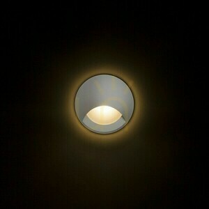 Infälld utomhusarmatur Club Ind Silver Grey 230 V Led 3 W Ip54 3000 K small 1