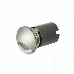Infälld utomhusarmatur Club Ind Silver Grey 230 V Led 3 W Ip54 3000 K small 2