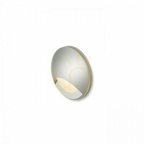 Kontrollera Infälld utomhusarmatur Club Ind Silver Grey 230 V Led 3 W Ip54 3000 K