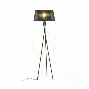 Rendl BOULOGNE svart golvlampa E27 15 W R12674 small 0