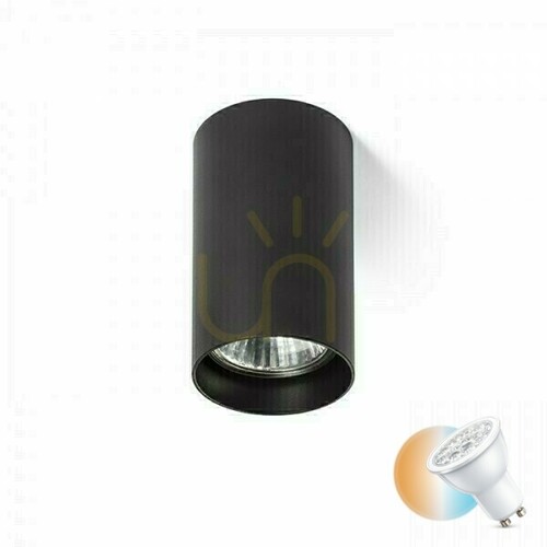 Kontrollera Downlight Gaya Svart 230 V Gu10 35 W.