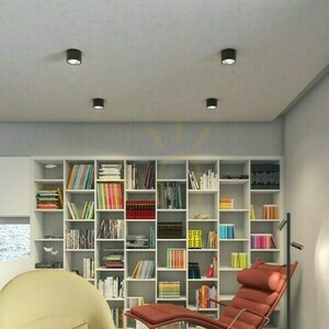 Kelly Led Dimm Tak-downlight Svart 230 V 15 W 45° 3000 K small 2