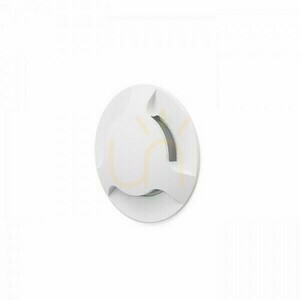Infälld utomhusarmatur Kick Iii Vit 230 V Led 3 W Ip54 3000 K small 1