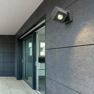 Vägglampa Bora vägglampa Antracit 230 V Led 6 W 44° Ip54 3000 K small 1