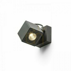 Vägglampa Bora vägglampa Antracit 230 V Led 6 W 44° Ip54 3000 K small 3