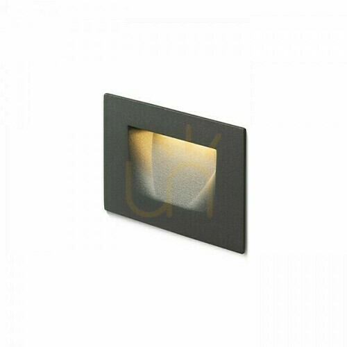 Kontrollera Infälld utomhusarmatur Per Antracit 230 V Led 3 W Ip54 3000 K