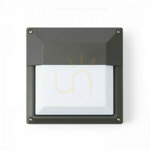 Vägglampa Delta 215 vägglampa Antracit 230 V E27 18 W Ip54 small 0