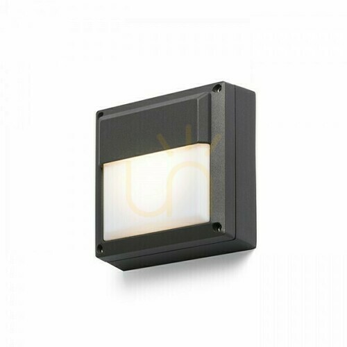 Kontrollera Vägglampa Delta 145 vägglampa Antracit 230 V Gx53 9 W ip54