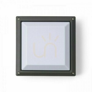 Vägglampa Delta 215 Utanpåliggande Antracit 230 V E27 18 W Ip54 small 4