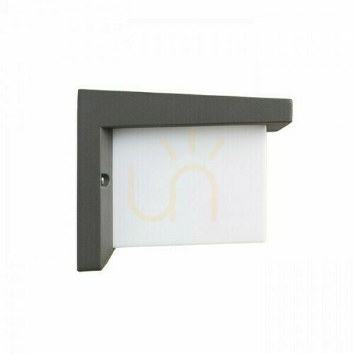Kontrollera Vägglampa Hide Sq vägglampa Antracit 230 V E27 13 W Ip44