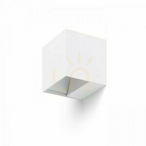 Carre vägglampa för utomhusbruk Vit 230 V Led 2x3 W Ip54 3000 K small 1