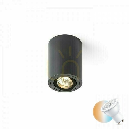 Kontrollera Downlight Moma Riktbar Svart 230 V Gu10 35 Watt.