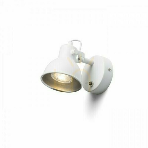 Kontrollera Vägglampa Rosita I vägglampa Vit/Silvergrå 230 V Led Gu10 9 W.
