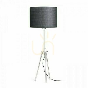 Gardette bordslampa svart / aluminium 230 V E27 max. 15 W small 2