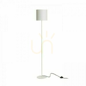Rendl ETESIAN R12468 vit golvlampa med textilskärm, 146 cm, E27 small 1