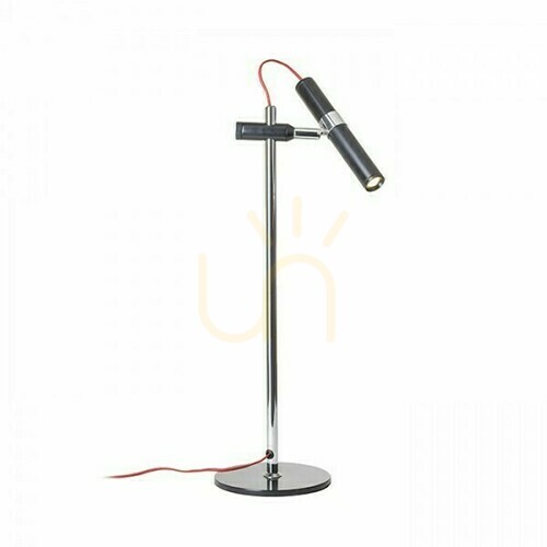 Kontrollera Viper Tl Bordslampa Svart Krom 230 V Led 3 W 60° 3000 K