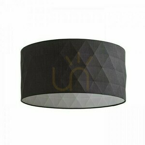 Rendl JAKARANDA 40 svart lampskärm i textil, max. 28 W small 1